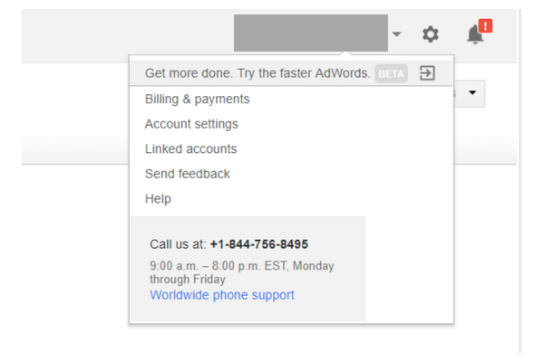 call google support for help