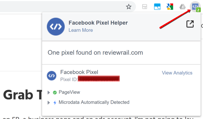 learn now to install the facebook pixel